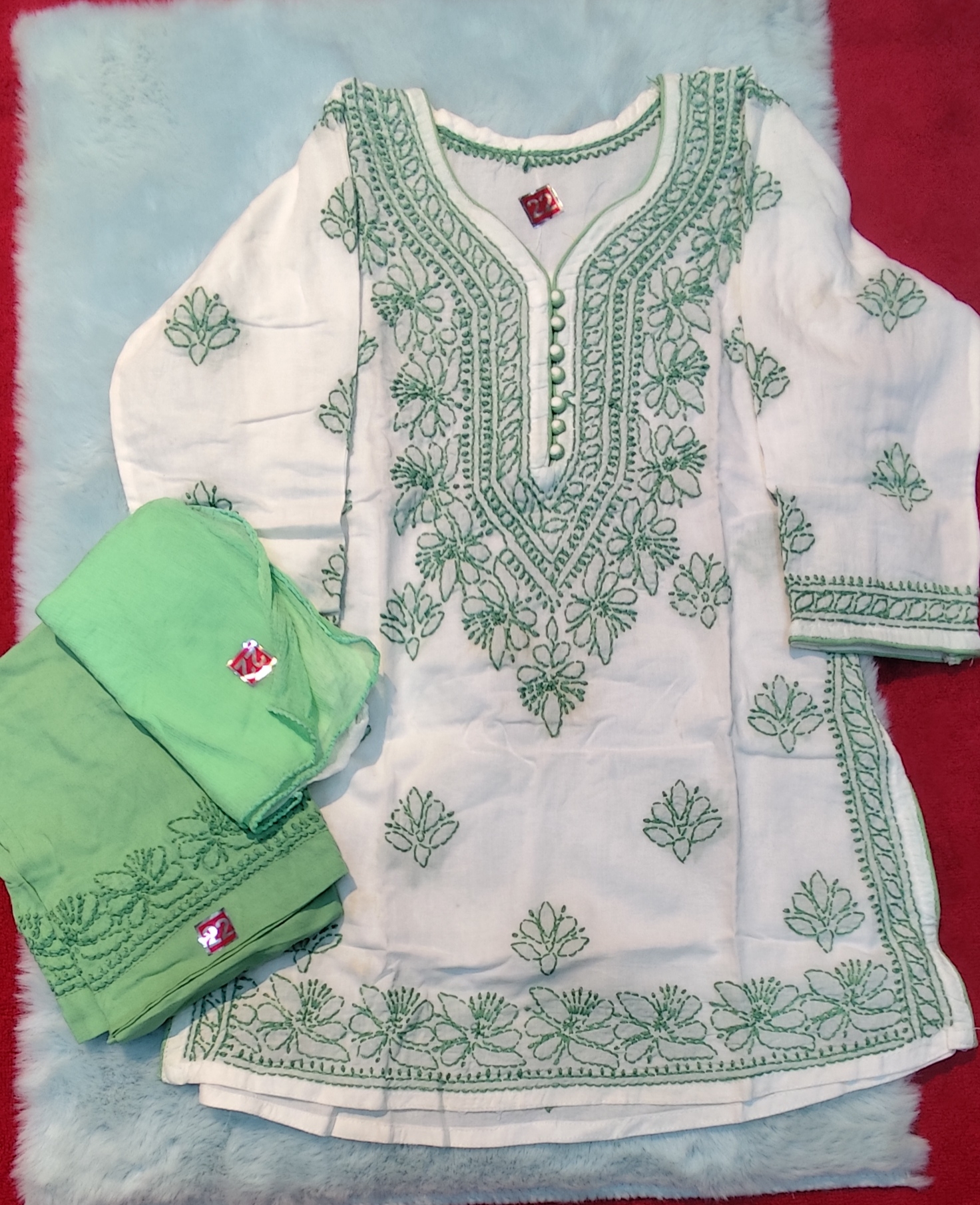Girls Salwar Kurta with Dupatta