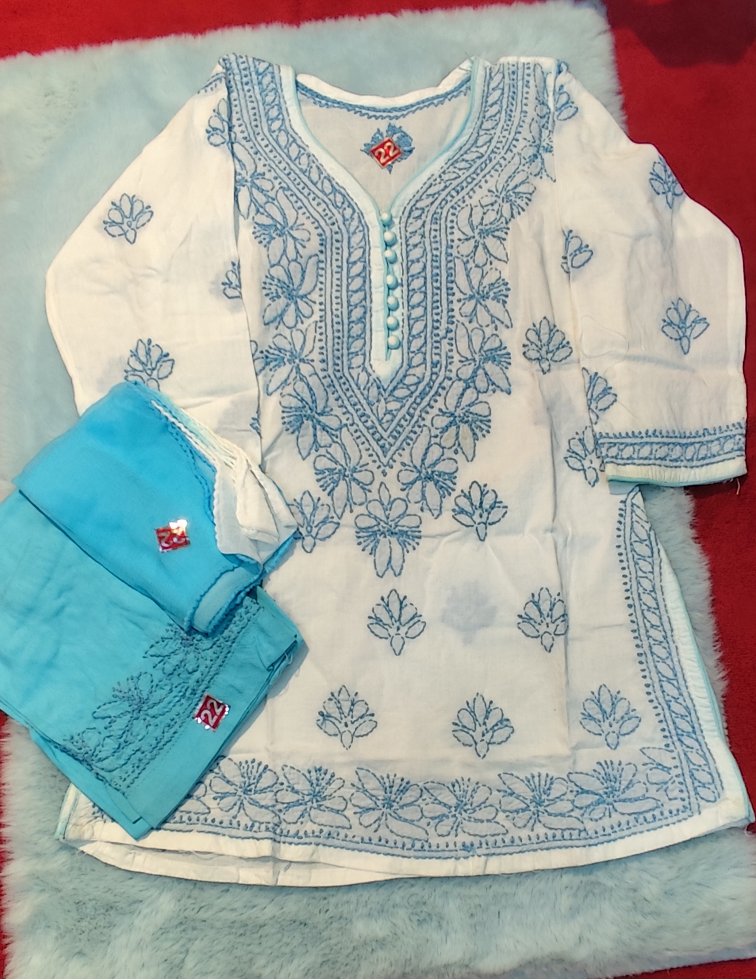 Girls Salwar Kurta with Dupatta